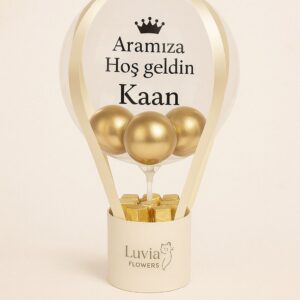 Balonlu Rocher Çikolatalı Kutu